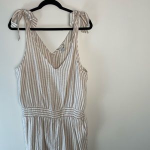 Bow Shoulder Jumpsuit